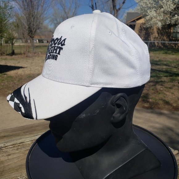 Vintage Coors Light Racing Strapback Hat Cap Genuine Quality - Picture 3 of 8